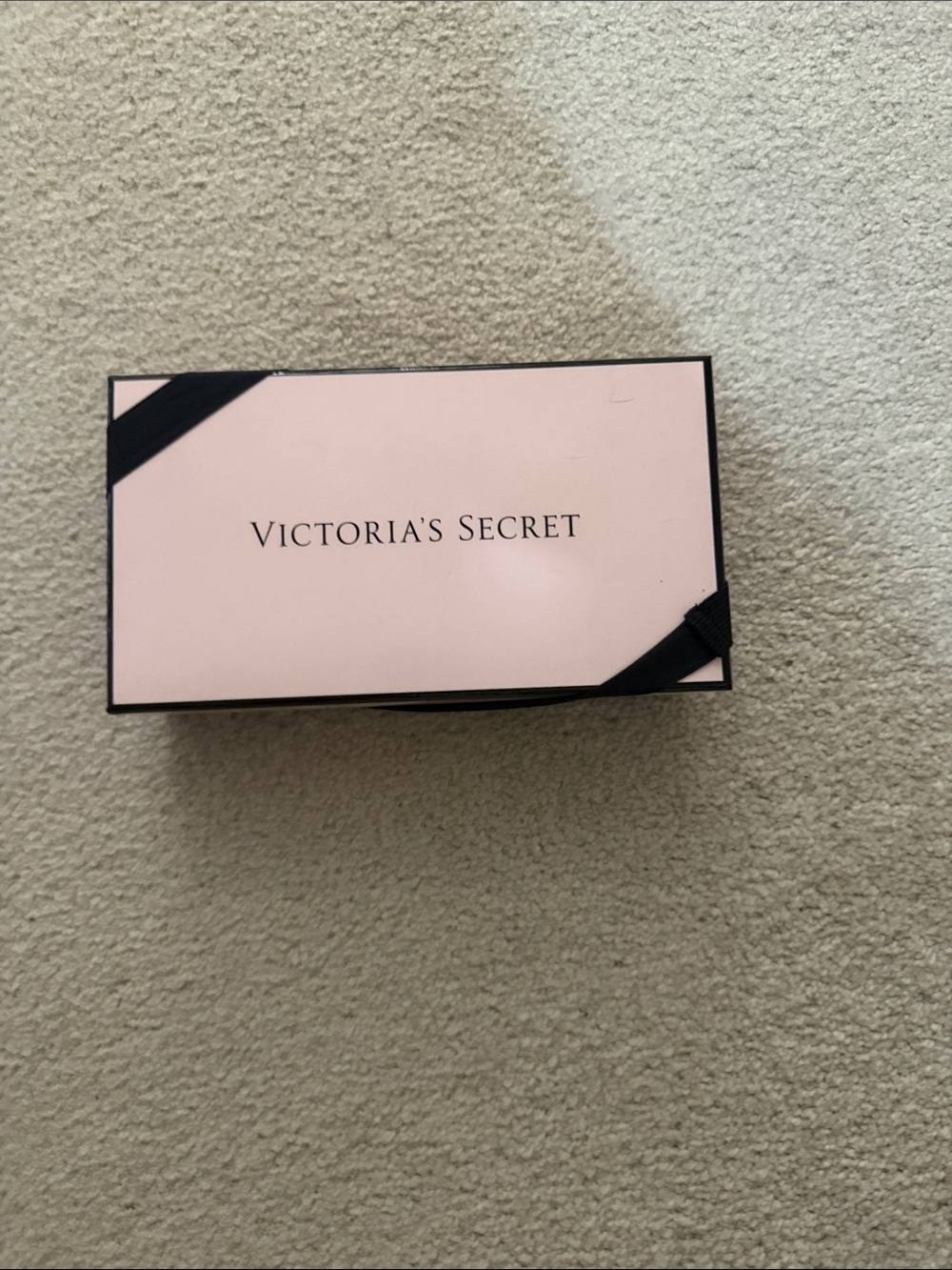 Victoria's Secret satin accessories/makeup bag